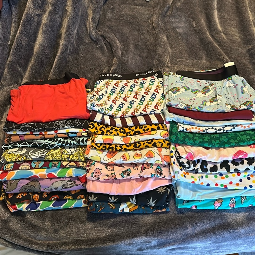 MeUndies Men Boxer Brief XL - LOT OF 5